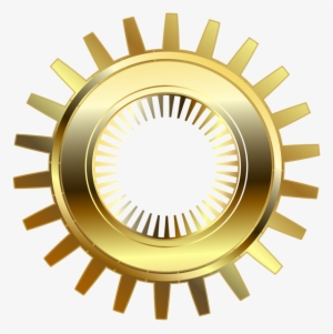 Png Free Library Gold Gear Png Clip Art Gallery Yopriceville - Gear