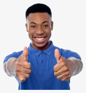 Men Pointing Thumbs Up Png Image