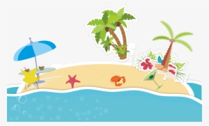 Cartoon Clip Art Fresh Beach Transprent - Summer Cartoon Png