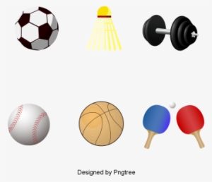 Beautiful Cool Cartoon Flat Sports Ball Sports Equipment, - Freestyle Football