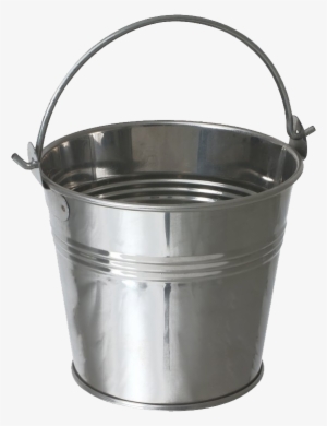 Steel Bucket Png Image - Bucket With Clear Background
