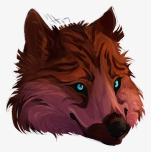 Wolf Head Practice [painting] - Lion