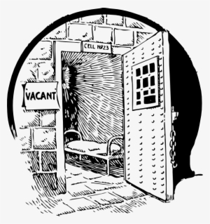 Open Jail Cell Clipart