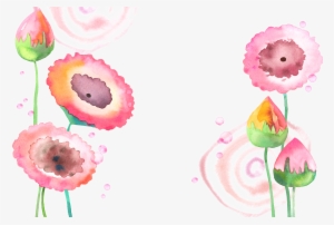 Vector Royalty Free Library Flowers Painting Lotus - Watercolor Flower Watercolour Png