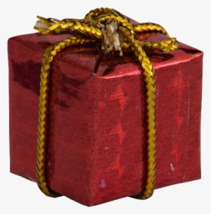 Little Gift Box Christmas Ornament Png - Little Present Png