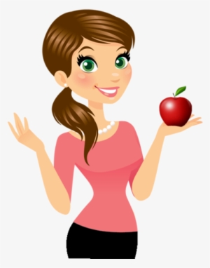 Female Teacher Png - Cartoon Female Teacher