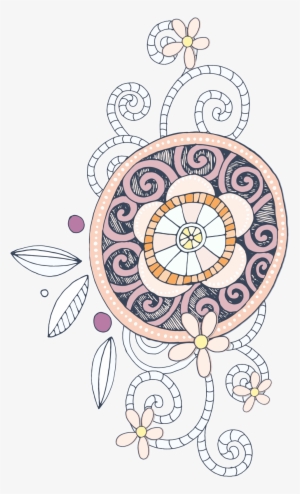 This Graphics Is Hand Painted Vintage Woodcut Pattern - Portable Network Graphics