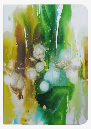 Dailyobjects Emeraude Ombre A5 Notebook Plain Buy Online - Watercolor Paint