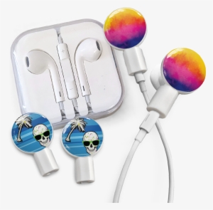 Earbuds Combo Pack - Deka Sounds Dekaslides Earbuds Combo Pack Mandala Flower