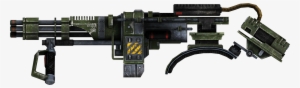 Shoulder Mounted Machine Gun