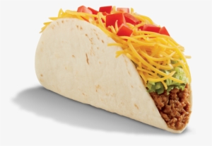 Taco Transparent Png Svg Transparent Library - Queso Crunch Taco Del Taco