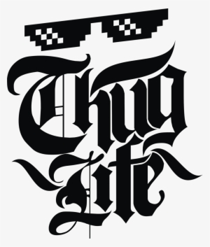 Thug Life By Denirho On Deviant - #thuglife Png