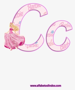 Alfabeto Da Barbie Rosa Em Png Com Fundo Transparente - T Alfabeto Barbie En Png