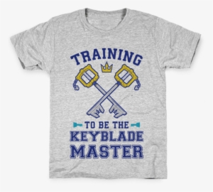 Training To Be The Keyblade Master Kids T-shirt