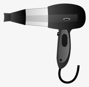 Blow Transparent Hairdresser - Blow Dryer Clipart