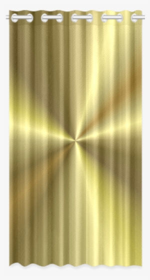 Gold Sun Rays New Window Curtain 50" X - Curtain