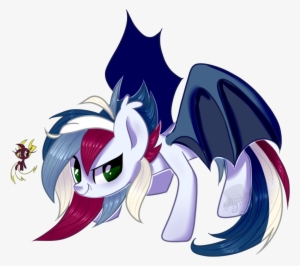 Nuryndork, Bat Pony, Duo, Oc, Oc - Cartoon