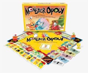 Monster Opoly Board Game