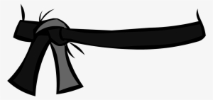 Old Black Belt Paper Sprite - Black Belt Png