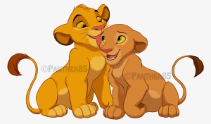 Lion Nala Simba Drawing Fan Art - Simba And Nala Not Transparent
