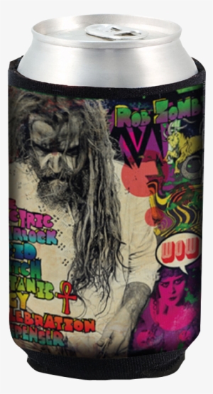 Satanic Cyanide Koozie - Rob Zombie The Electric Warlock Acid Witch Satanic