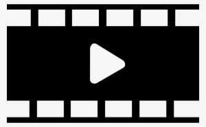 Movie Strip With Play Sign Comments - Film