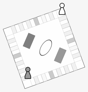 Medium Image - Boardgame Clipart Black And White