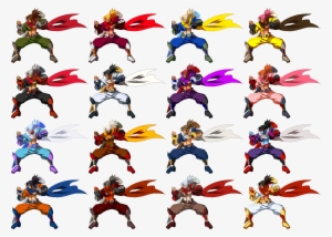 Bbcp Bang Color Palettes - Blazblue Central Fiction Color Palettes