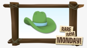 Rare Item Monday Cowboy Hat - Animal Jam Spiked Hair