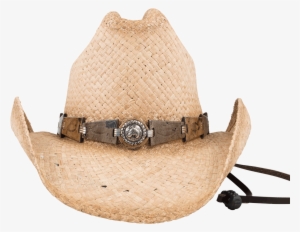 Straw Cowboy Hat Png Clip Library - Hat
