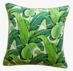 Martinique Banana Leaf Cushion