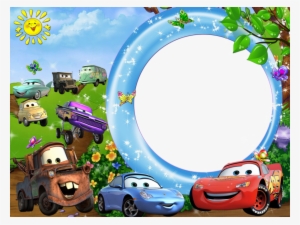 Disney Cars Frame Png Clipart Lightning Mcqueen Cars - Cars