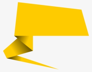 Png File Size - Origami Speech Bubble