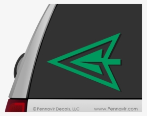 Green Arrow Logo Decal - Symbol