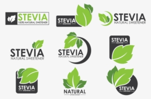 Stevia Labels Vector - Vector Graphics