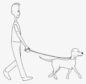 Pictures Of Dogs Walking - Dog Walking Clip Art