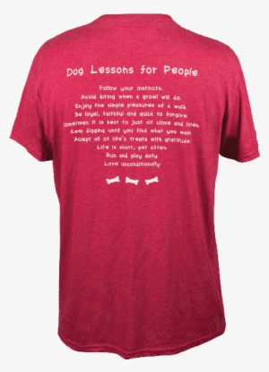 Dog Lessons For People - Active Shirt