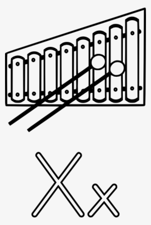Original Png Clip Art File X Is For Xylophone Svg Images
