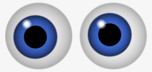 Eye Clipart Bee - Big Blue Eyes Cartoon
