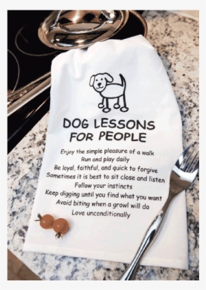 Dog Lessons For People - Dog Speak Cutting Board - Dog Lessons For People