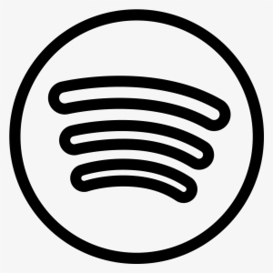Spotify Icon - Spotify Logo Black And White