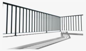 Wrought Iron - Plain - Iron Railings For Terrace