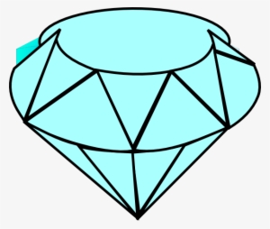 Blue Clip Art At Clker Com Vector - Diamond Clip Art