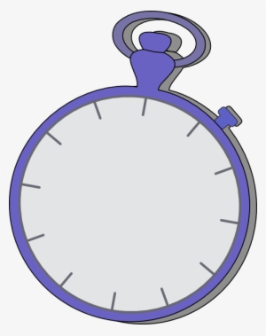Clock Clipart Handless - Stopwatch Clipart