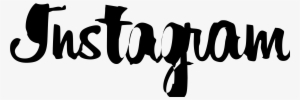Instagram Black Logo - Instagram