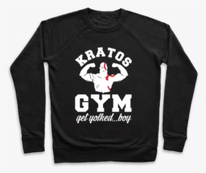 Kratos Gym Get Yolked Boy Pullover - Sport Girls For T Shirt