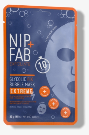 Glycolic Fix Bubble Mask Extreme Nip Fab - Nip᐀ Glycolic Fix Extreme Bubble Mask - Glycolic Fix