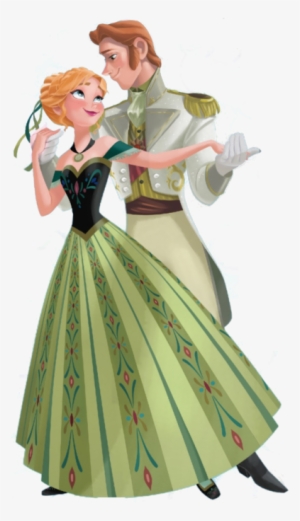 From Her Colour Palette As Eternal Winter Sets In, - Anna And Hans Dancing