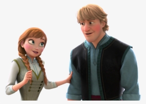 Frozen Wallpaper Probably With A Portrait Titled Anna - Anna And Kristoff Transparent