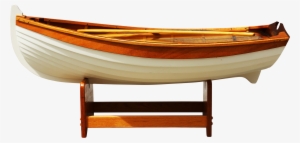 1970s Nautical Handmade Wooden Rowboat Coffee Table - Table